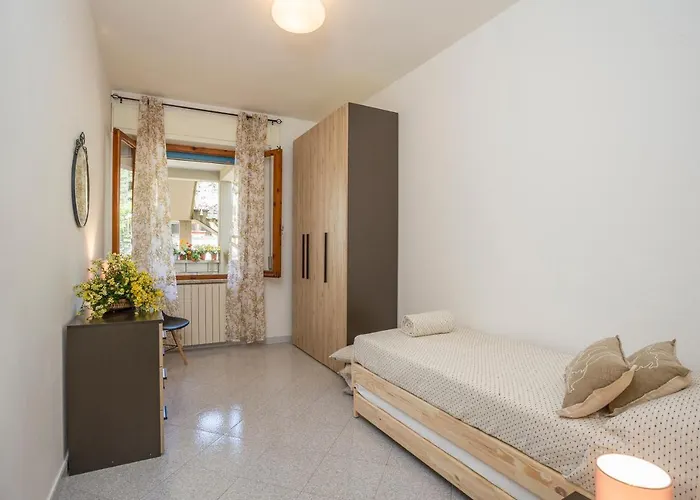 A Due Passi Dal Mare, Parcheggio E Giardino דירה *